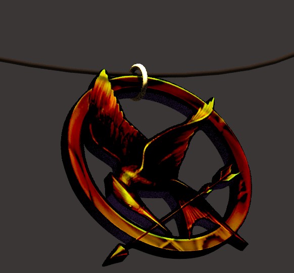 Mockingjay Necklace preview image 1